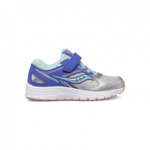 Saucony Cohesion 14 A/C Sneaker Große Kinder Silber | WIEN UOXD