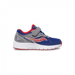 Saucony Cohesion 14 A/C Sneaker Große Kinder Navy Grau | ÖSTERREICH NEOH