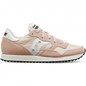 Saucony DXN Sneaker Damen Koralle Weiß | WIEN YQGW