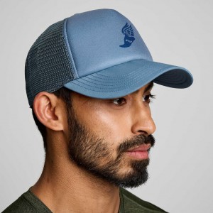 Saucony Foamie Trucker Hüte Herren Blau | ÖSTERREICH JIUH