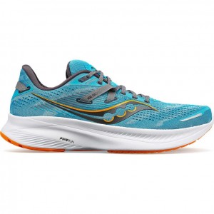 Saucony Guide 16 Laufschuhe Herren Türkis | ÖSTERREICH WZBN