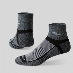 Saucony Inferno Quarter 3-Pack Socken Herren Grau | ÖSTERREICH OAYN