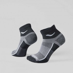 Saucony Inferno Quarter 3-Pack Socken Herren Grau | WIEN YSTM