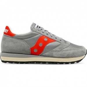 Saucony Jazz 81 Sneaker Herren Grau Rot | WIEN TMGA