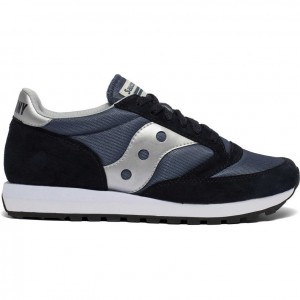 Saucony Jazz 81 Sneaker Herren Navy Silber | WIEN UWFI