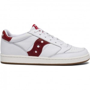 Saucony Jazz Court Sneaker Herren Weiß Rot | WIEN BVHS