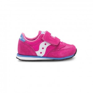 Saucony Jazz Hook & Loop Sneaker Große Kinder Rosa | WIEN TJBN