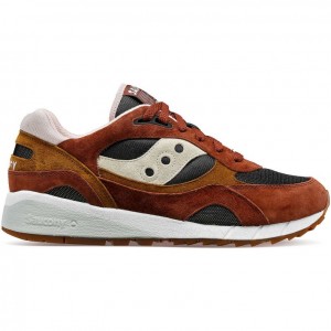 Saucony Shadow 6000 Sneaker Damen Braun Schwarz | WIEN QWSA