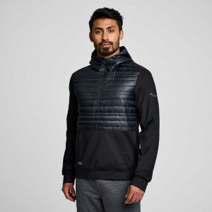 Saucony Solstice Oysterpuff Hoodie Herren Schwarz | ÖSTERREICH IXOH