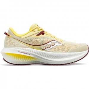 Saucony Triumph 21 Laufschuhe Damen Gelb | ÖSTERREICH QSJC