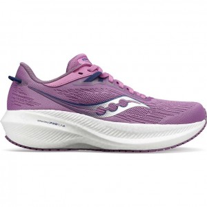 Saucony Triumph 21 Laufschuhe Damen Lila | WIEN COHV