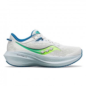 Saucony Triumph 21 Laufschuhe Damen Weiß | WIEN SUAG