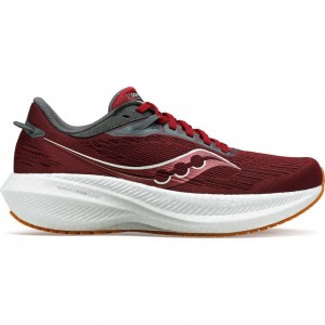 Saucony Triumph 21 Laufschuhe Herren Rot | WIEN KHCN