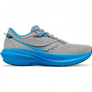 Saucony Triumph 21 Laufschuhe Herren Silber Blau | ÖSTERREICH UADT