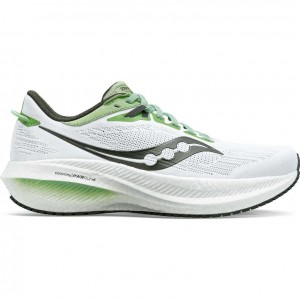 Saucony Triumph 21 Laufschuhe Herren Weiß | WIEN VITQ