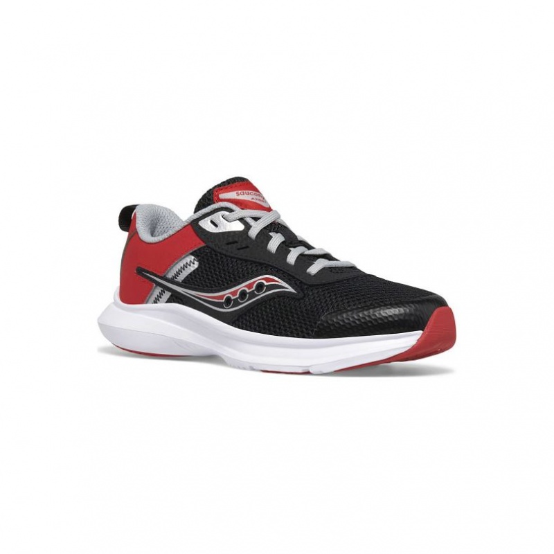 Saucony Axon 3 Sneaker Große Kinder Schwarz Rot | ÖSTERREICH JYWQ