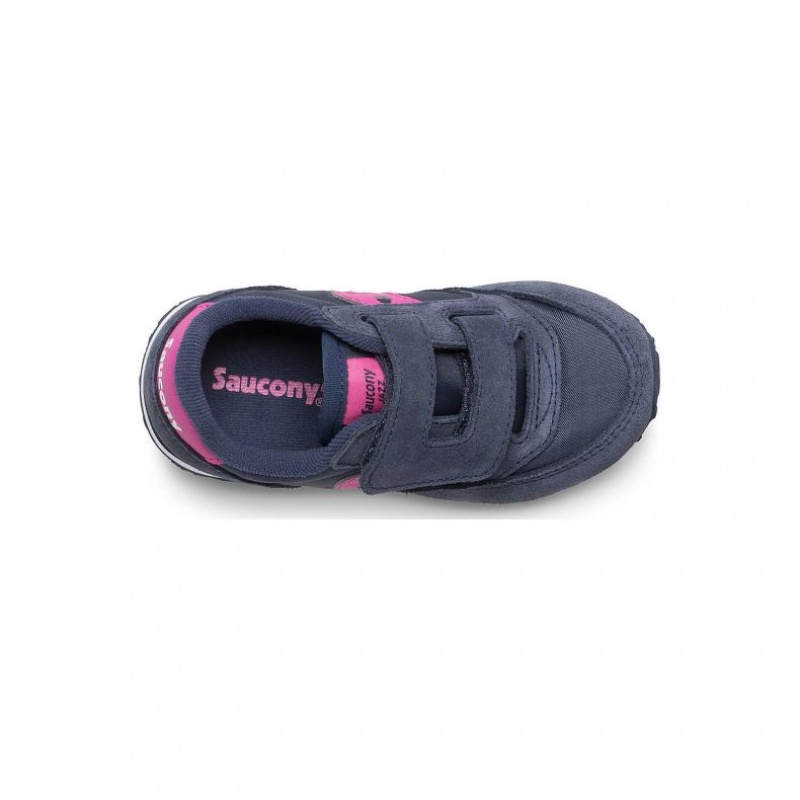 Saucony Baby Jazz Hook & Loop Sneaker Kleine Kinder Navy | ÖSTERREICH QMWA