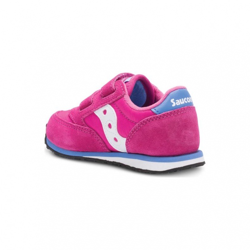 Saucony Baby Jazz Hook & Loop Sneaker Kleine Kinder Rosa | WIEN RMWL