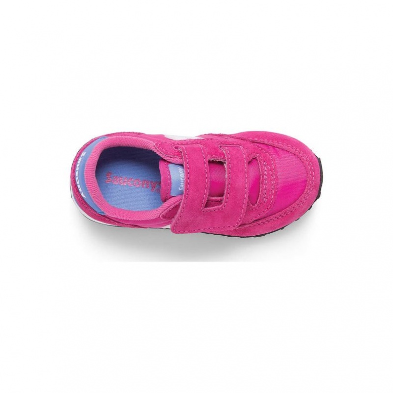 Saucony Baby Jazz Hook & Loop Sneaker Kleine Kinder Rosa | WIEN RMWL