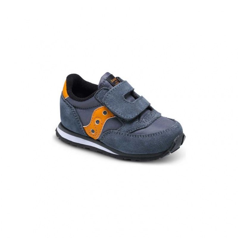 Saucony Baby Jazz Hook & Loop Sneaker Kleine Kinder Grau | ÖSTERREICH EJLP