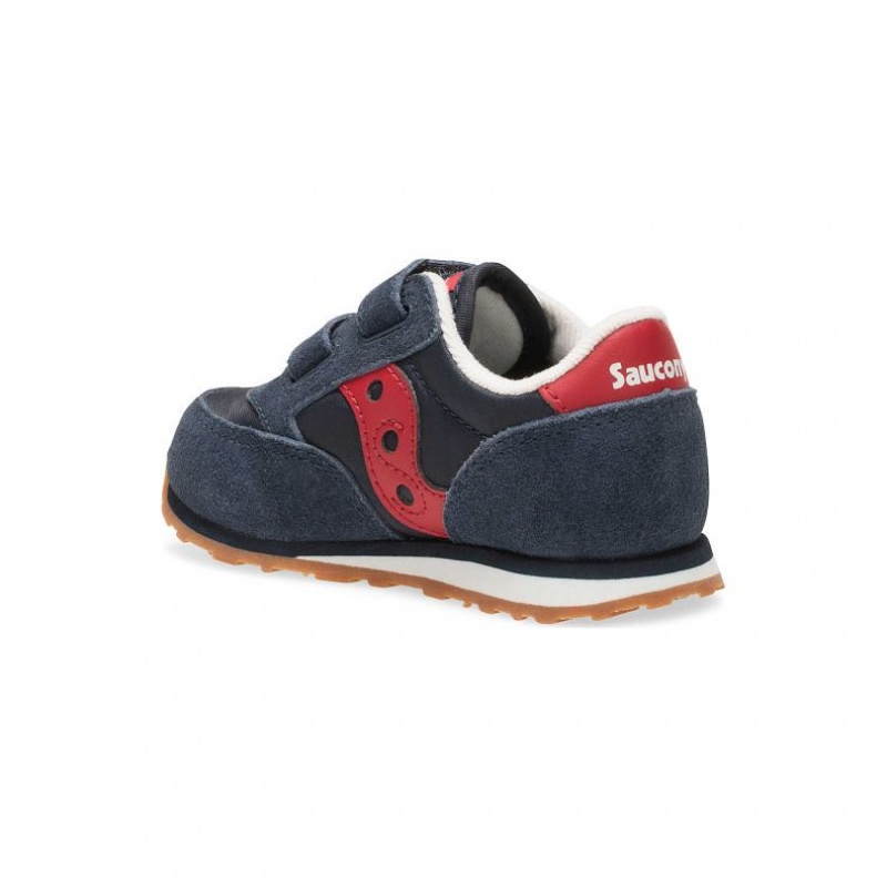 Saucony Baby Jazz Hook & Loop Sneaker Kleine Kinder Navy | ÖSTERREICH SFMH