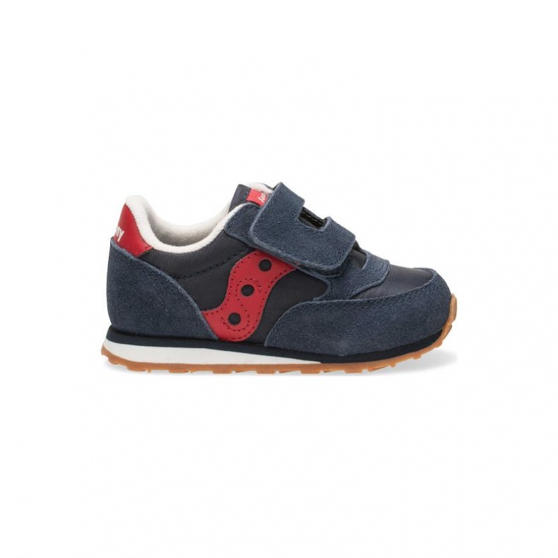 Saucony Baby Jazz Hook & Loop Sneaker Kleine Kinder Navy | ÖSTERREICH SFMH