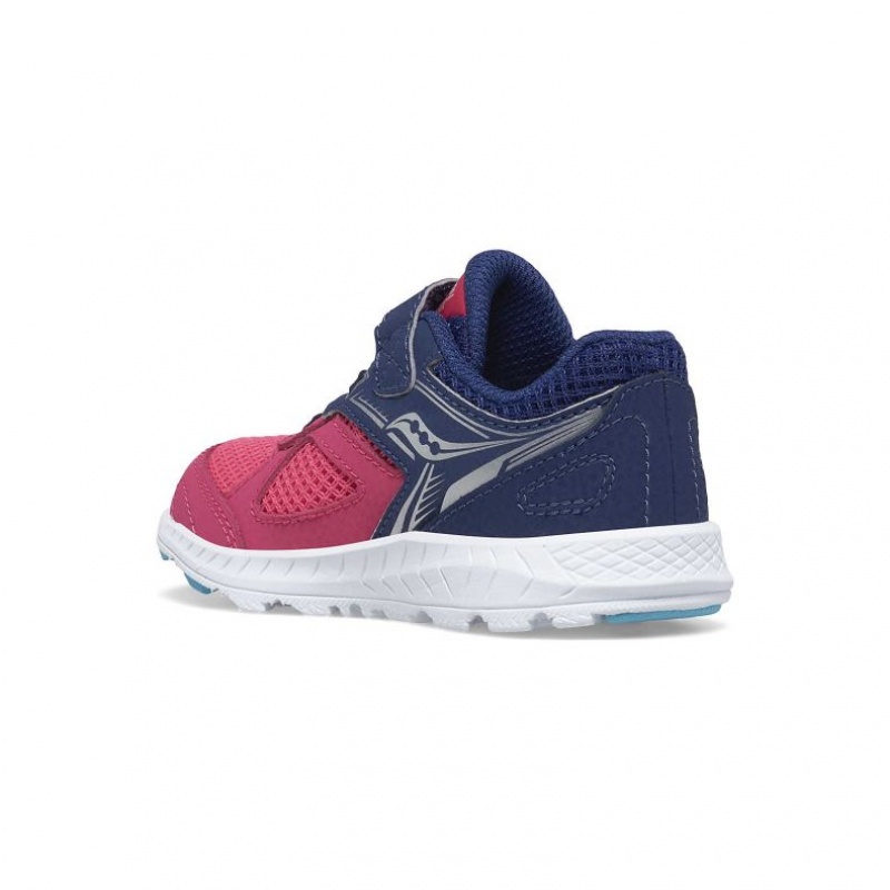 Saucony Cohesion 14 A/C Jr. Sneaker Kleine Kinder Rosa Navy | WIEN BQDV