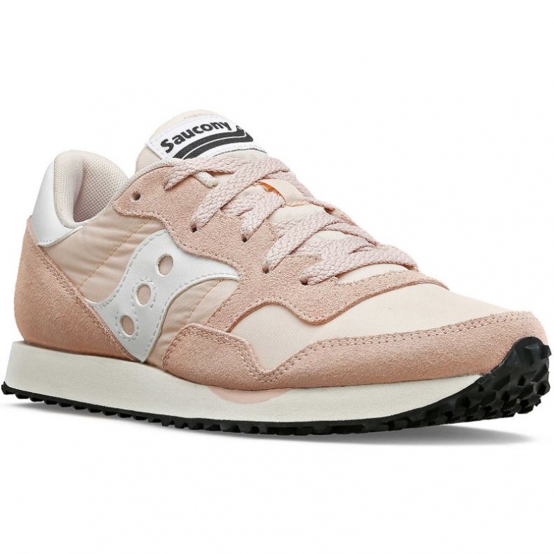 Saucony DXN Sneaker Damen Koralle Weiß | WIEN YQGW