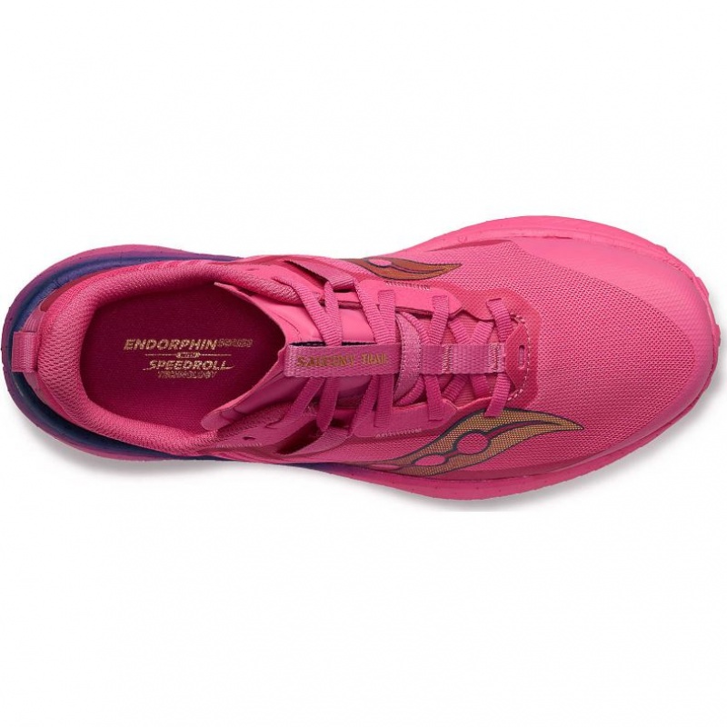 Saucony Endorphin Edge Laufschuhe Damen Rosa | WIEN YOZF