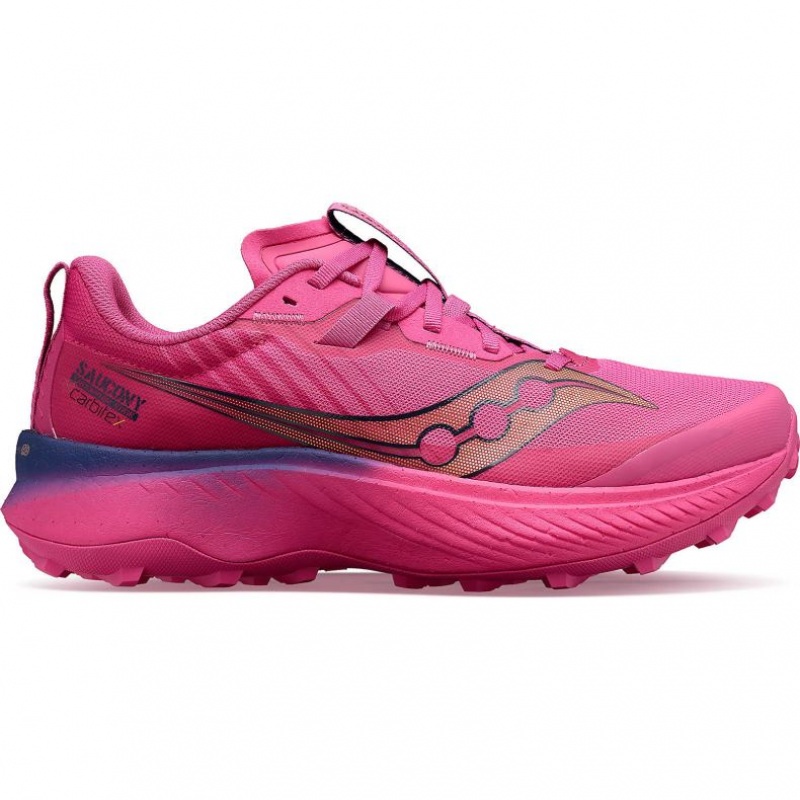 Saucony Endorphin Edge Laufschuhe Damen Rosa | WIEN YOZF