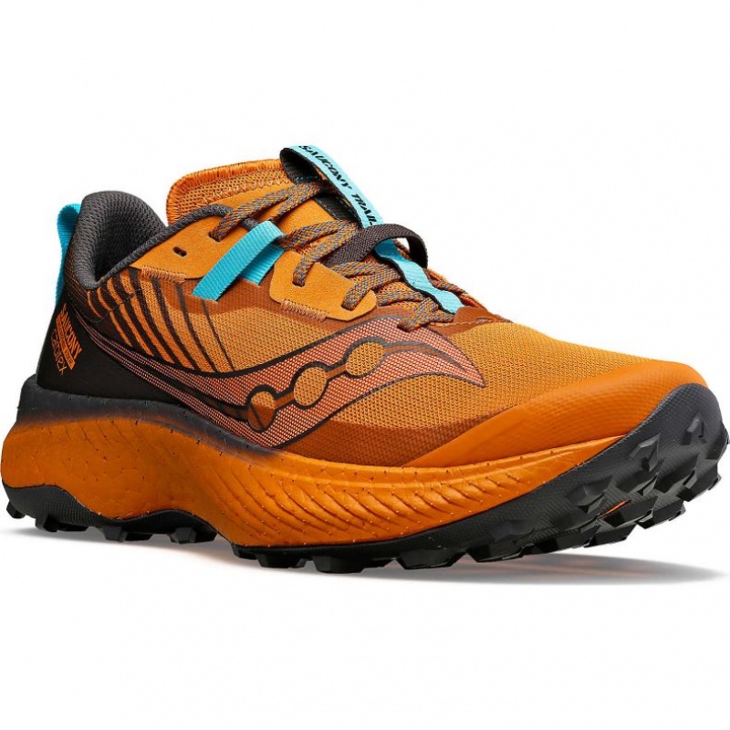 Saucony Endorphin Edge Trailrunning Schuhe Herren Orange | WIEN CAQM