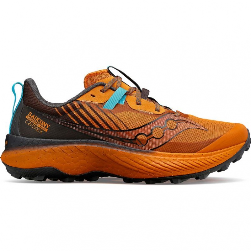 Saucony Endorphin Edge Trailrunning Schuhe Herren Orange | WIEN CAQM