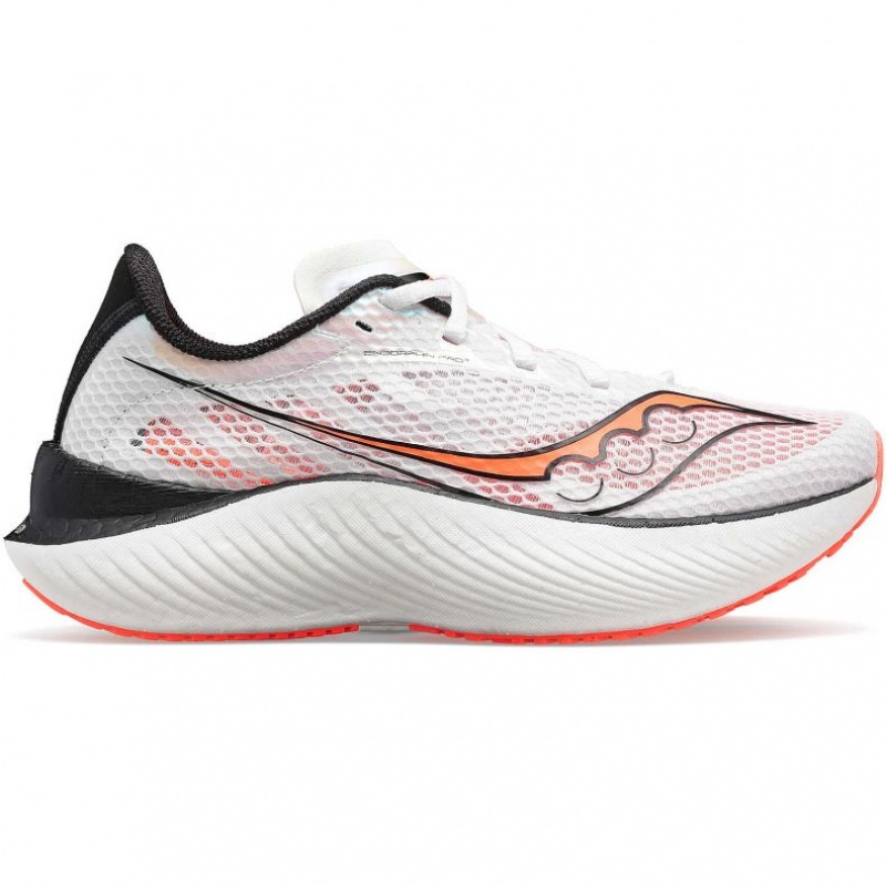 Saucony Endorphin Pro 3 Laufschuhe Damen Weiß | ÖSTERREICH IQEK