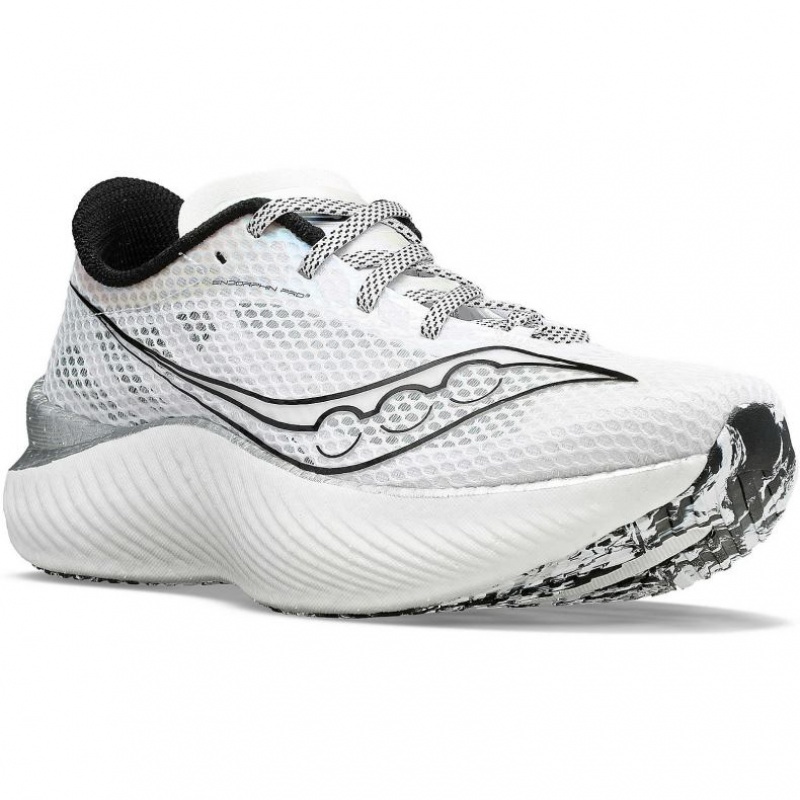 Saucony Endorphin Pro 3 Laufschuhe Damen Weiß | ÖSTERREICH XEMY