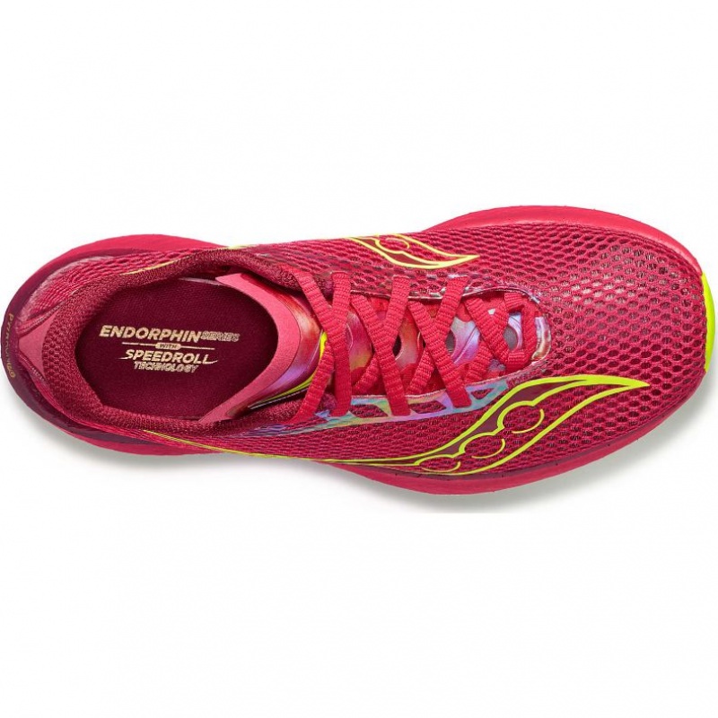 Saucony Endorphin Pro 3 Laufschuhe Damen Rot | ÖSTERREICH BKCZ