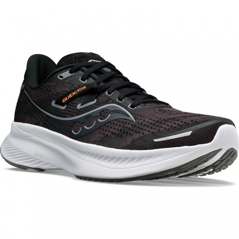 Saucony Guide 16 Laufschuhe Damen Schwarz | ÖSTERREICH LHIU