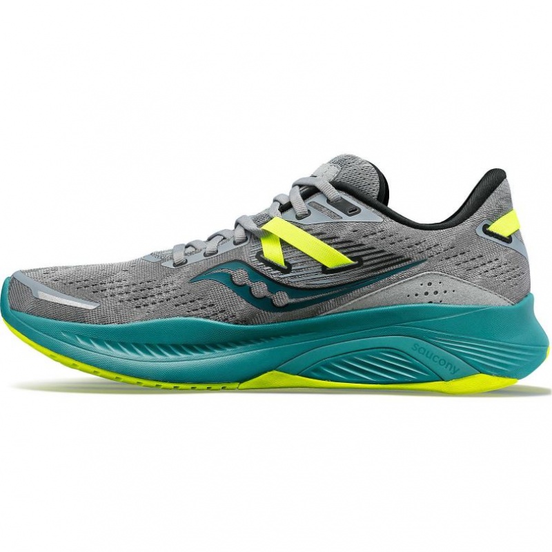 Saucony Guide 16 Laufschuhe Herren Grau Türkis | ÖSTERREICH YZHI