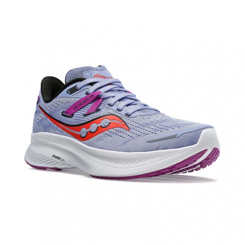 Saucony Guide 16 Wide Laufschuhe Damen Lila | ÖSTERREICH QDCZ