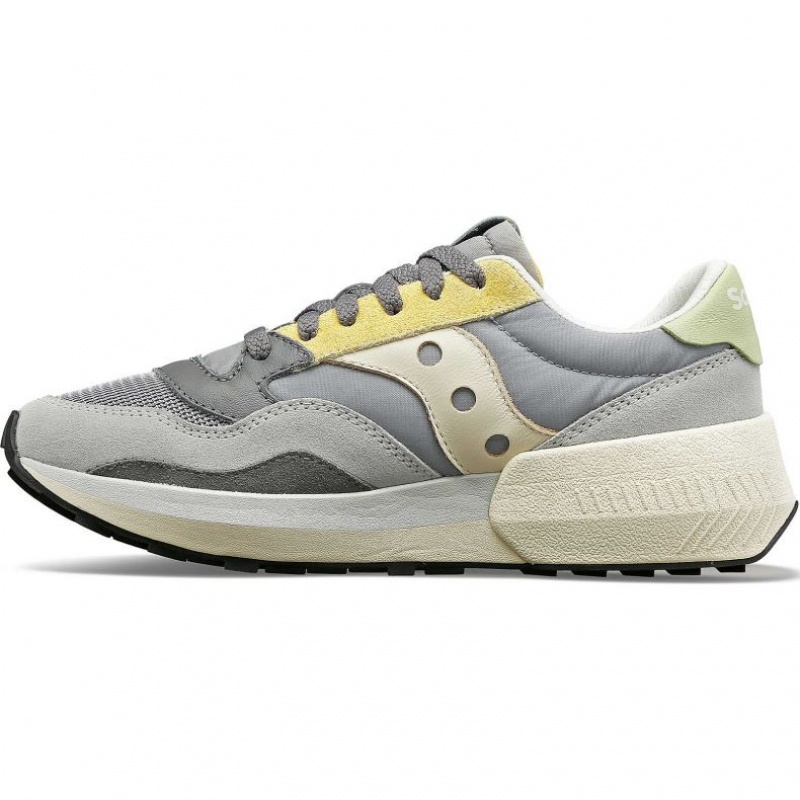 Saucony Jazz NXT Sneaker Damen Grau Gelb | WIEN YBMO