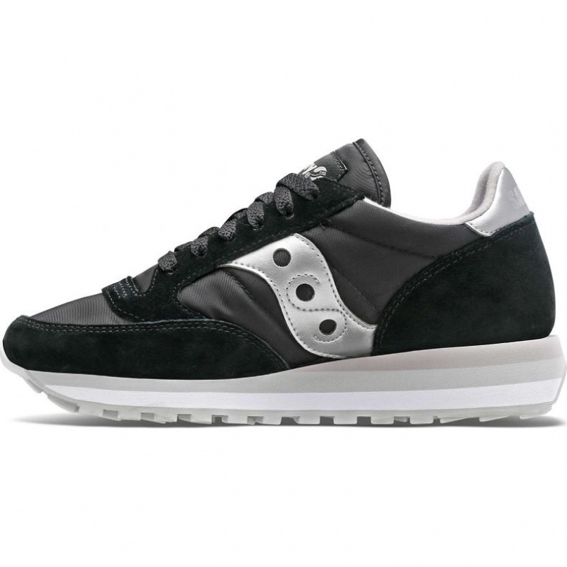 Saucony Jazz Triple Sneaker Damen Schwarz Silber | ÖSTERREICH FLRQ