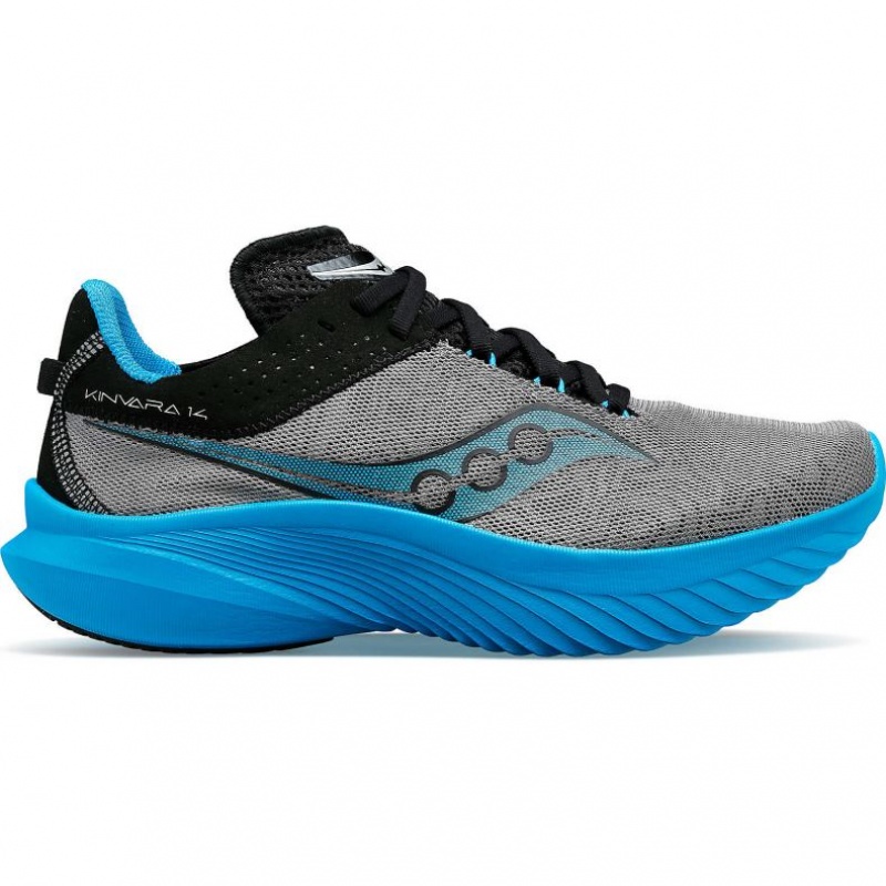 Saucony Kinvara 14 Laufschuhe Damen Blau Grau | ÖSTERREICH DARQ