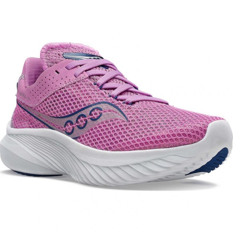 Saucony Kinvara 14 Laufschuhe Damen Lila | WIEN DWXA