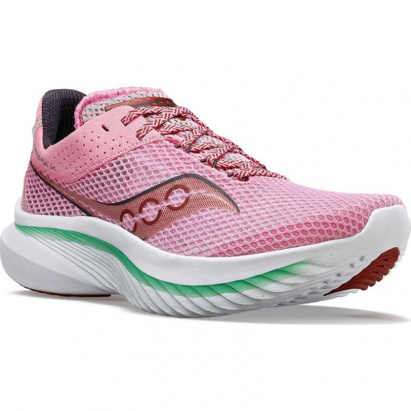 Saucony Kinvara 14 Laufschuhe Damen Rosa | ÖSTERREICH QWOI