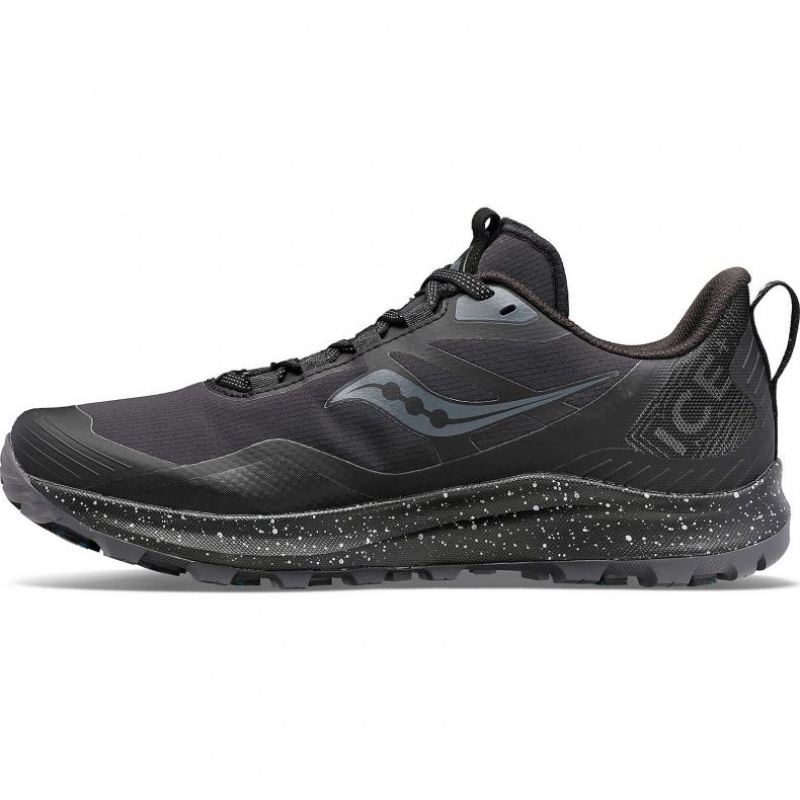 Saucony Peregrine ICE+ 3 Laufschuhe Herren Schwarz | WIEN TEXK