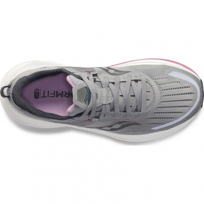 Saucony Tempus Wide Laufschuhe Damen Grau | WIEN GEXF