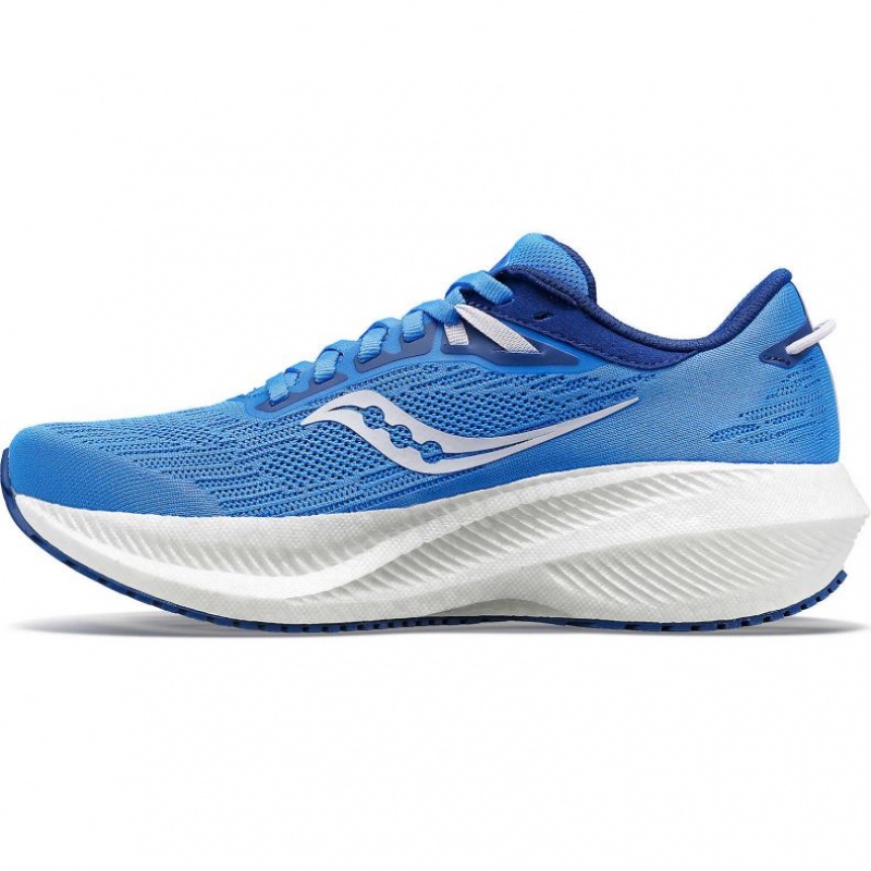 Saucony Triumph 21 Laufschuhe Damen Blau | WIEN CKBG