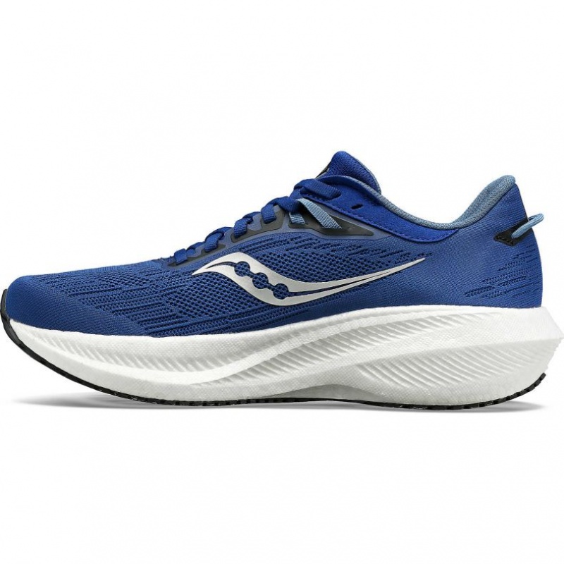 Saucony Triumph 21 Laufschuhe Herren Indigo | WIEN YWPL