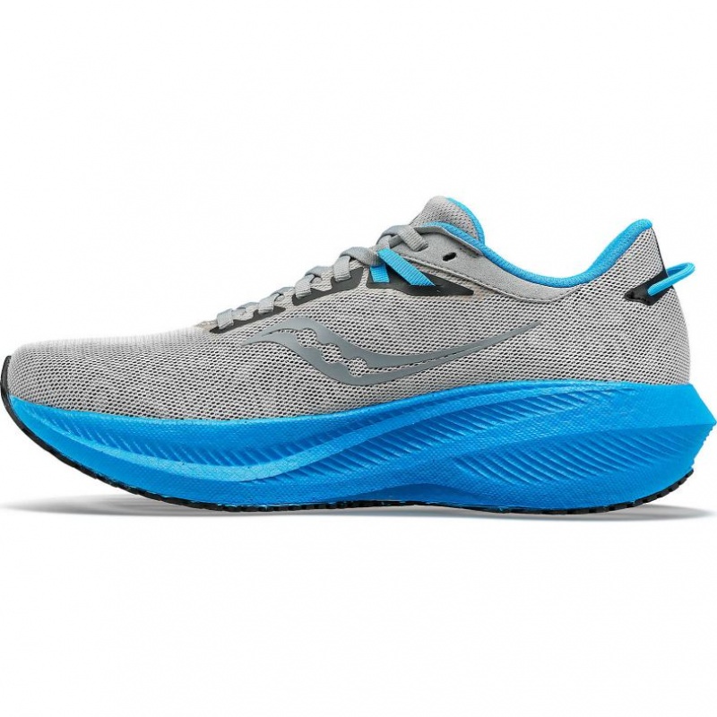 Saucony Triumph 21 Laufschuhe Herren Silber Blau | ÖSTERREICH UADT